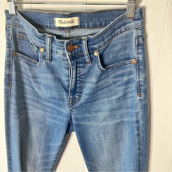 Madewell 9” high-rise Skinny Jeans in Frankie wash 27 - Picture 7 of 9